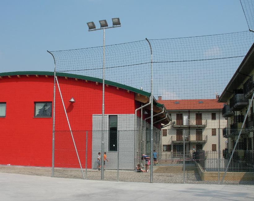 Heavy duty polyethylene net 130x130 The soccer mesh