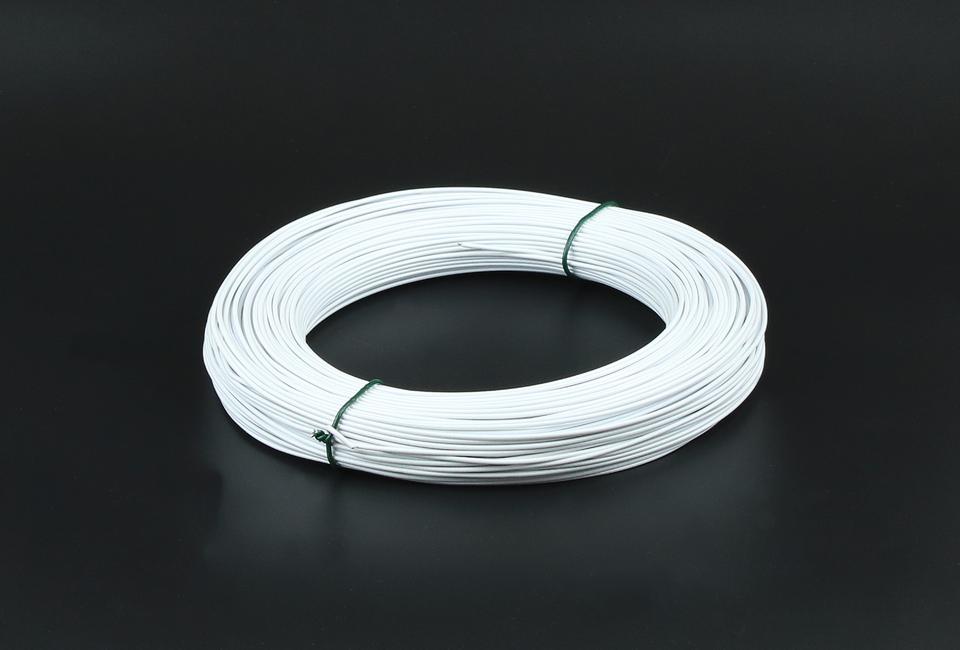 Fil d'attache Ø 1.5 blanc le fil d'attache blanc et malléable