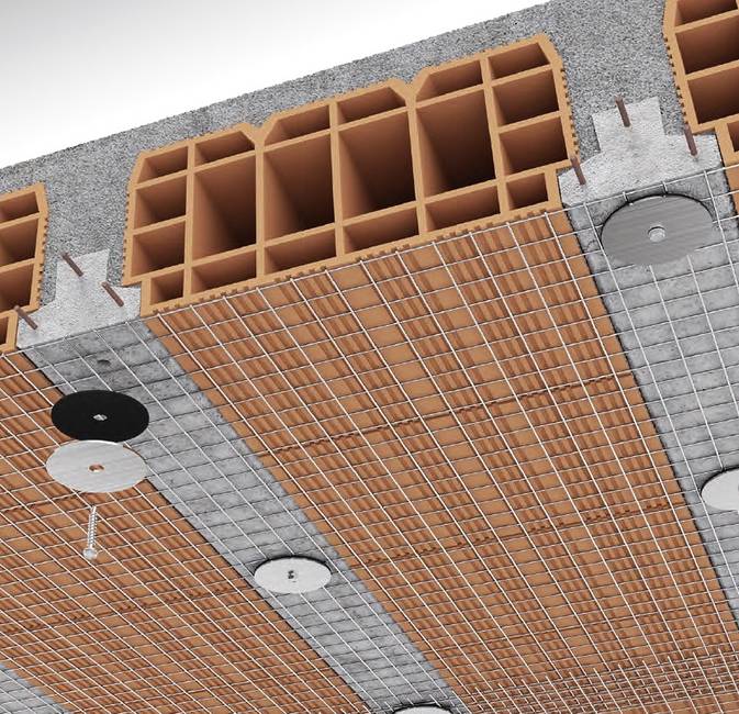 Soltec steel washer To fix Soltec anti-collapsing mesh