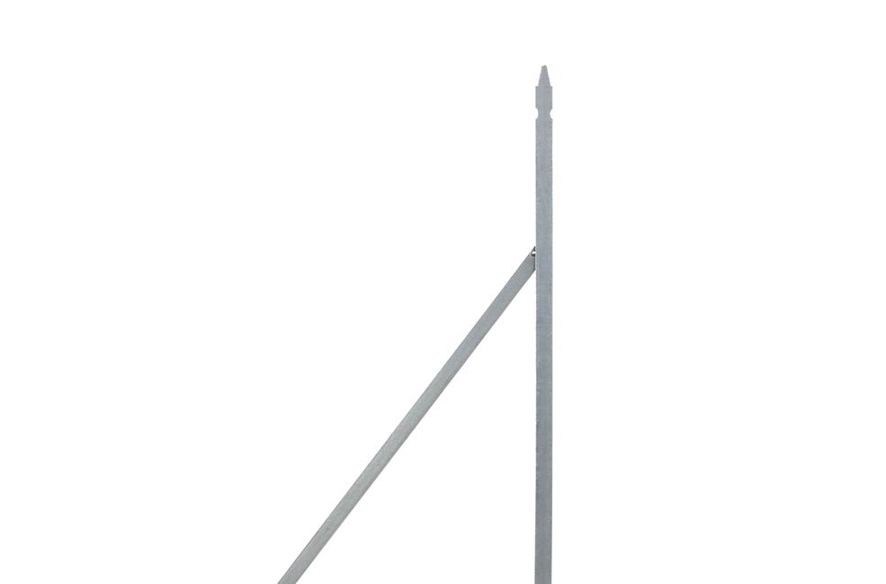 Basic galvanized L-shaped brace arm Stainless L-shaped brace arm