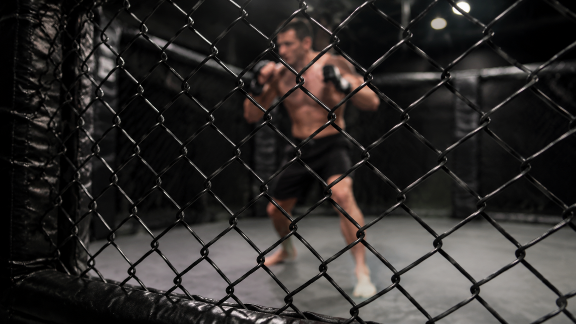 Black chain link mesh Ø 4 High-Strength MMA Cage Mesh