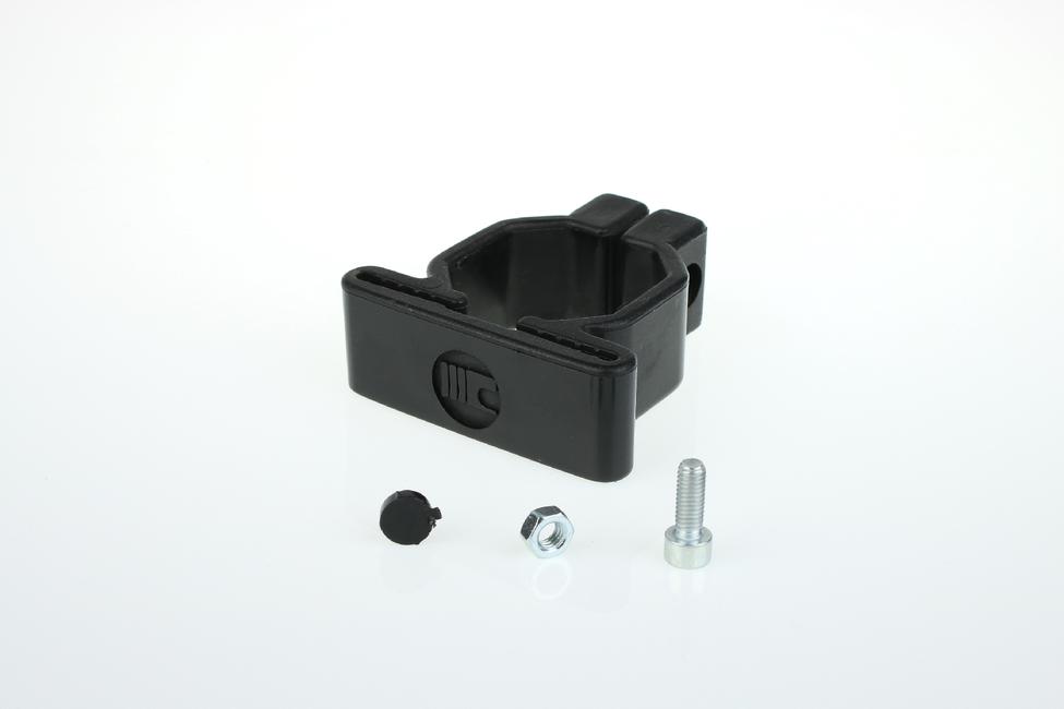 Black installation kit For Panoplax fencing