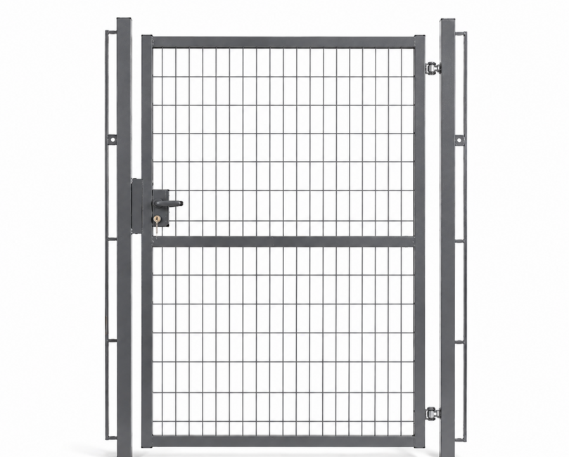 Cancello Base grigio 1 anta Completo e conveniente