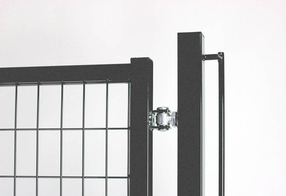 Cancello Base grigio 2 ante Completo e conveniente