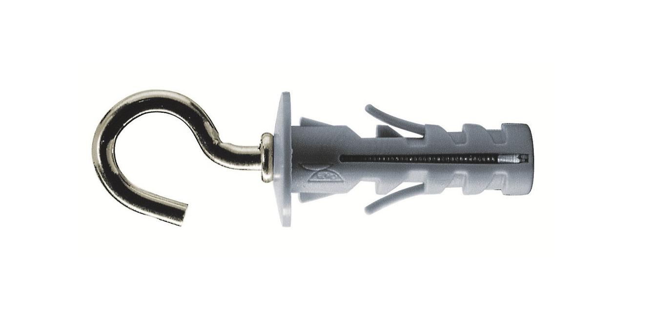 Casa nylon hook plug anchor For fixing fencing to a wall