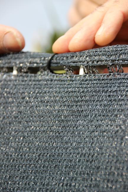 Coimbra Dark Grey shading fence screen