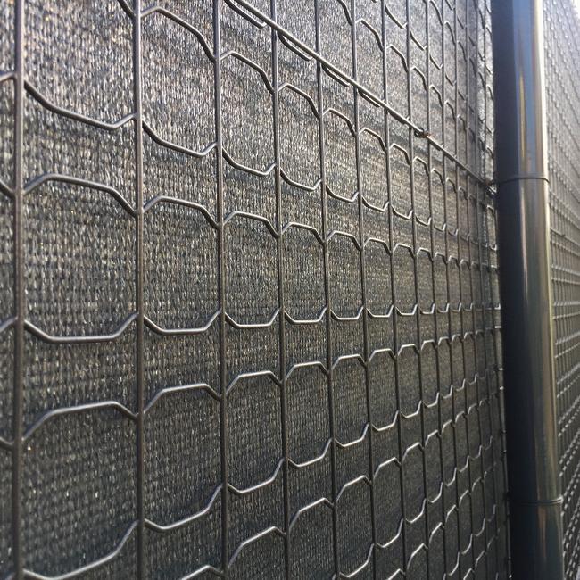 Coimbra Dark Grey shading fence screen