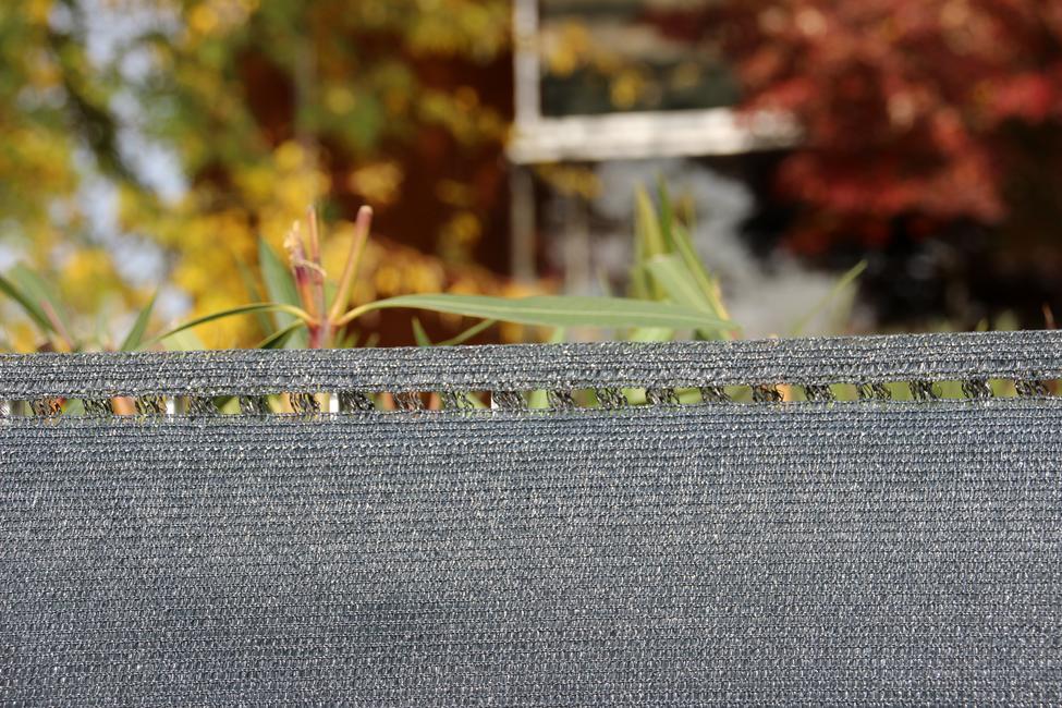 Coimbra Dark Grey shading fence screen