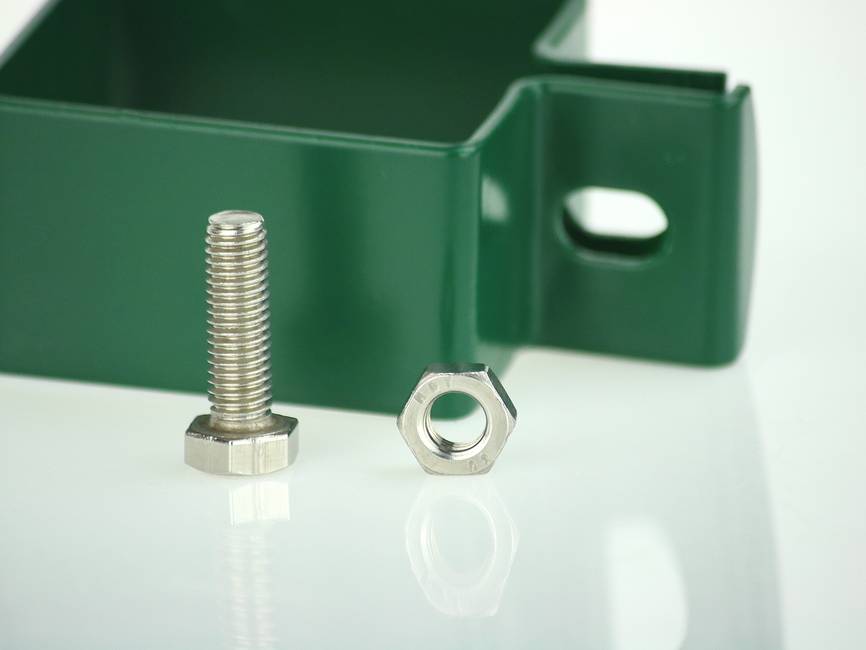 Collare per pali quadri Collare per pali quadri con sezione 60x60 mm