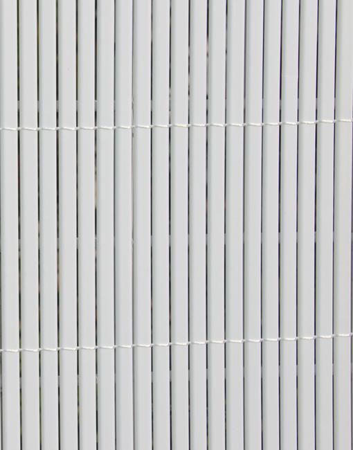 Colorado blanc Canisse pvc à imitation naturelle