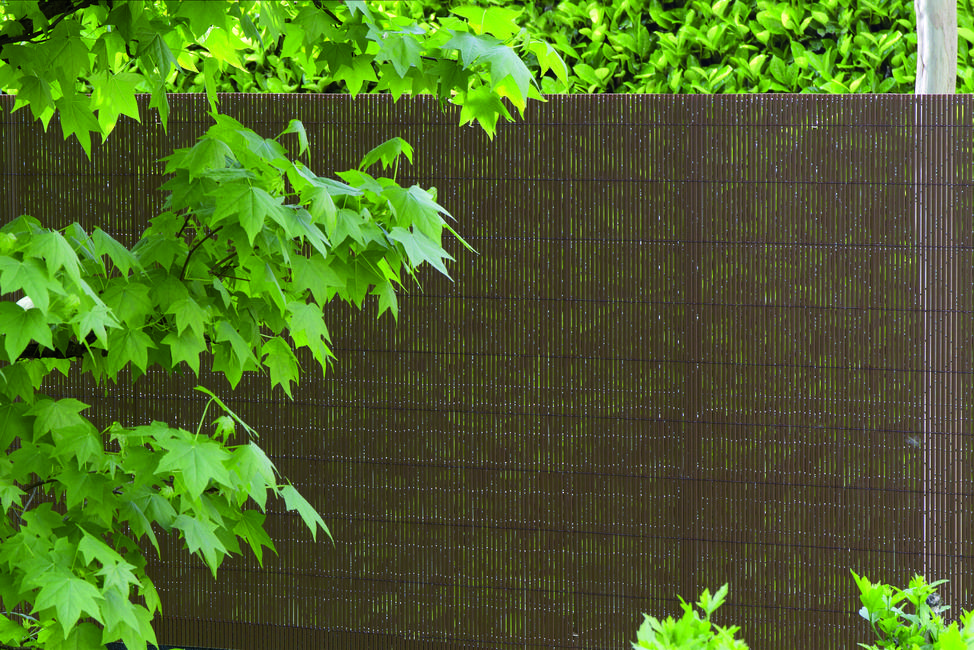 Colorado marron Canisse pvc à imitation naturelle