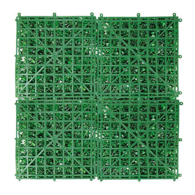 Divy Fern Haie synthétique à feuilles de fougère en modules à composer 