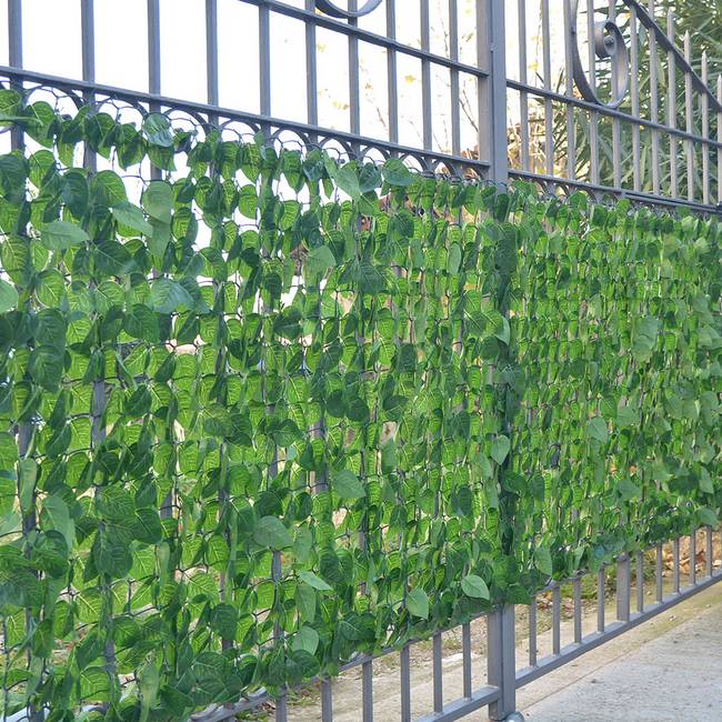 Divy Laurus Pro Haie synthétique en rouleau imitation feuilles de laurier