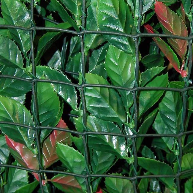 Divy Photinia Plus Synthetic hedge with dense photinia leaves