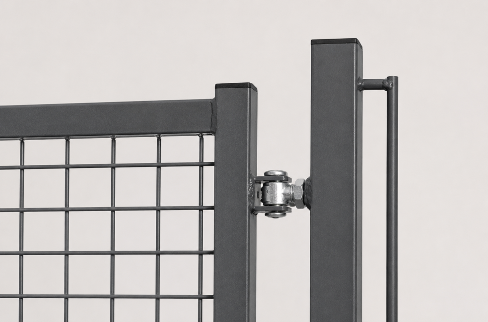 Driveway Standard grey gate The robust gate