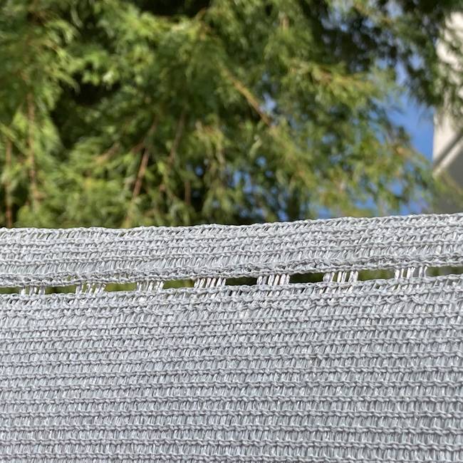 Elegant light grey XL Light grey shading fence screen