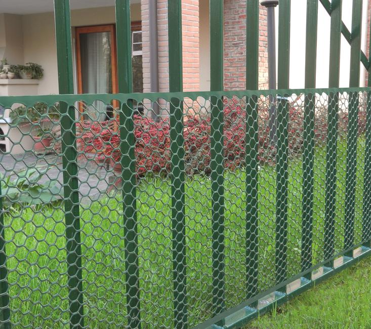 Exagon green Non-cut sides net