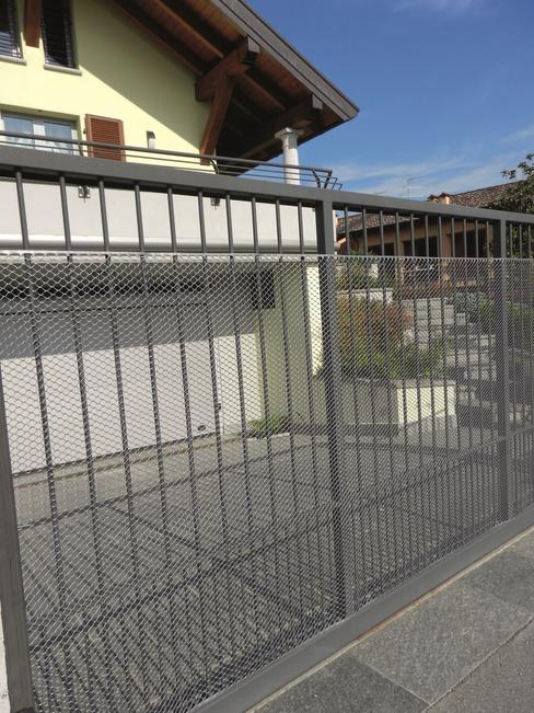 Exagon argent Filet aux bords lisses non tranchants