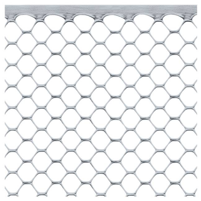 Exagon silver Non-cut sides net