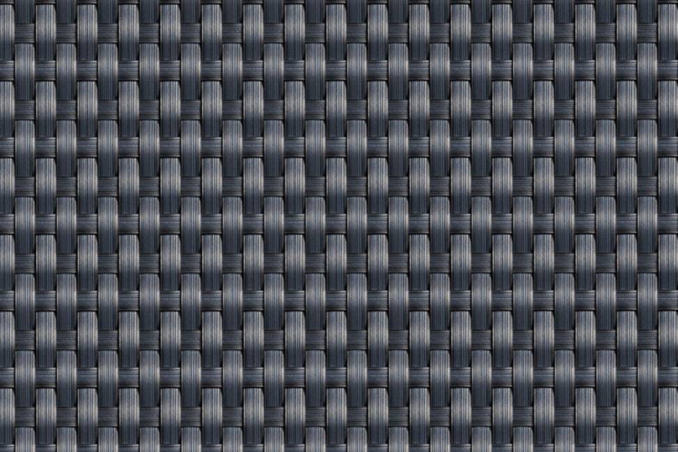 Fence panel strip rattan look dark grey Rattan look strip for panel
