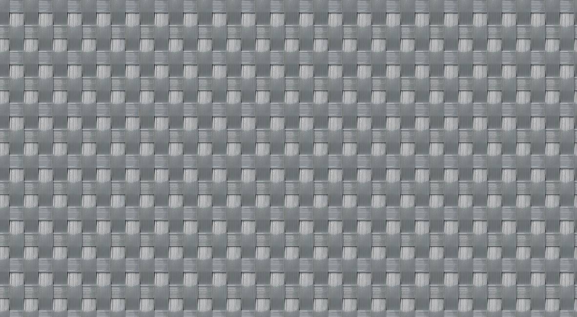 Fence panel strip rattan look grey Rattan look strip for panel