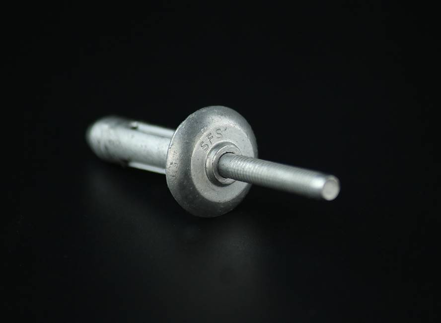 Blind rivet complete with gasket Designed for Copertec fall protection system