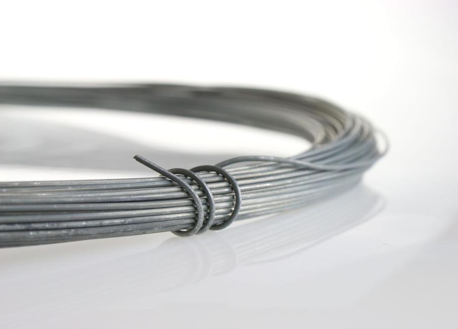 Fil d’attache Ø 1,1 galvanisé Inoxydable, malléable et économique
