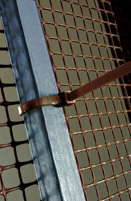 Fix-Tie brown Plastic ties anti-UV