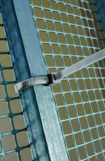 Fix-Tie grey Grey plastic ties anti-UV