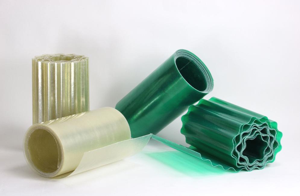 Flat Green Fibreglass The cheapest solution for roofing