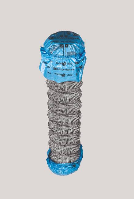 Galvanized chain link The traditional mesh