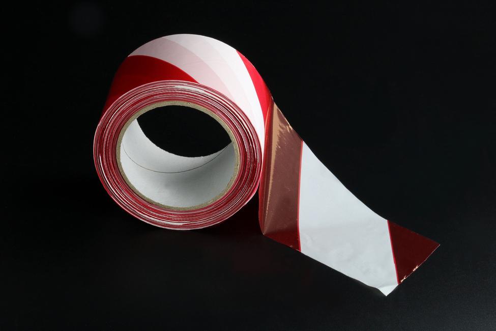 Hazard tape Safety first