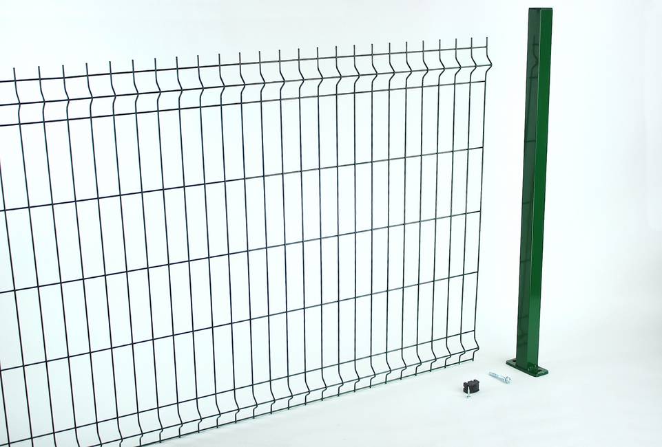 Kit 20 mt. recinzione a pannelli Medium verde con autoforanti Il modo per recintare con i pannelli, più facile ed economico
