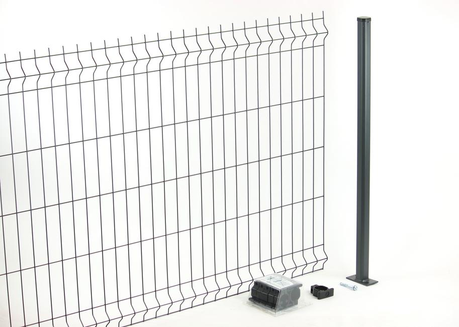 Kit 20 mt. pour clôture Jardipano gris Plus économique et plus pratique