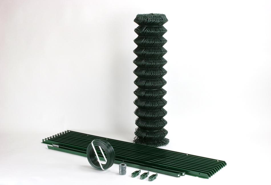 Kit 25 mt. pour clôture sur terrain à maille souple Plus économique et plus pratique