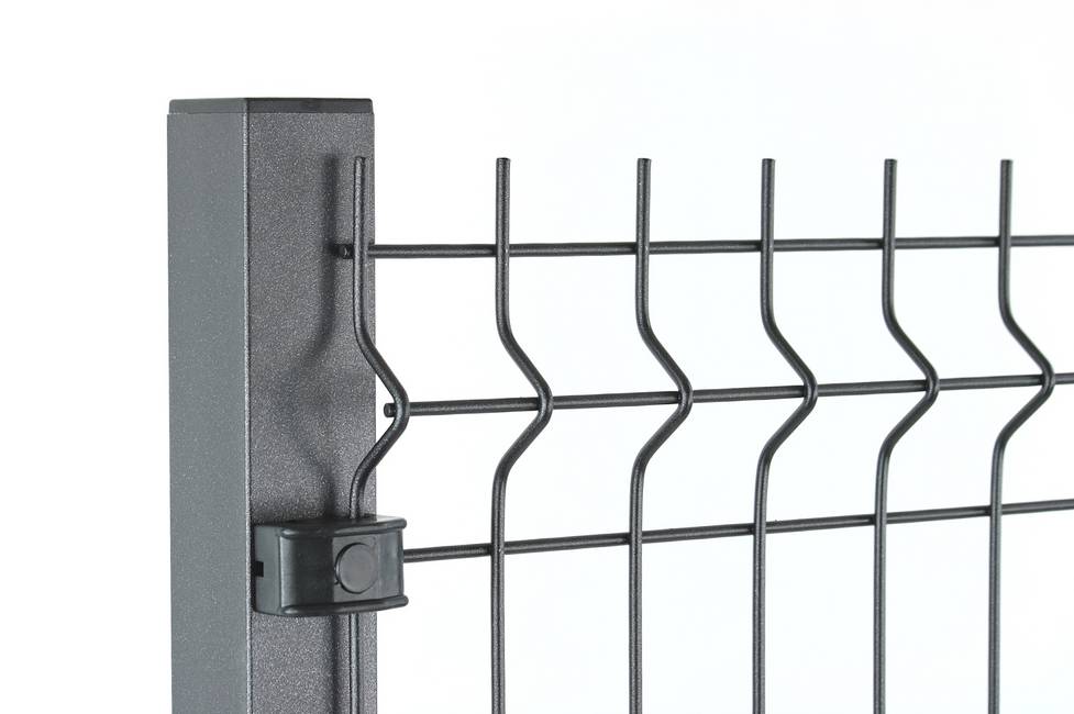 Medium 2000 anthracite panel Strong and cost-effective fencing panels