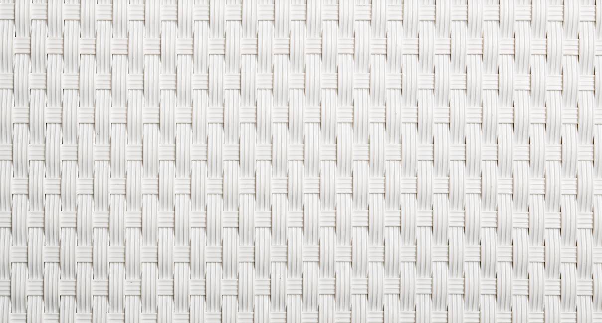 Nastro frangivista bianco Rattan sintetico a strisce per pannell