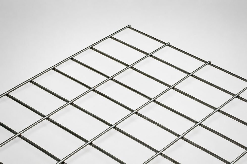 Panneau en grille électro-soudée 50x100 mm Le semi-usiné économique