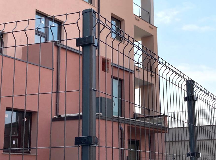 Panoplax grey modular panel The economic weldmesh panel