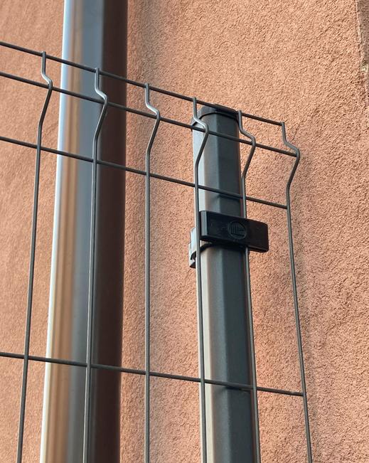 Panoplax grey modular panel The economic weldmesh panel