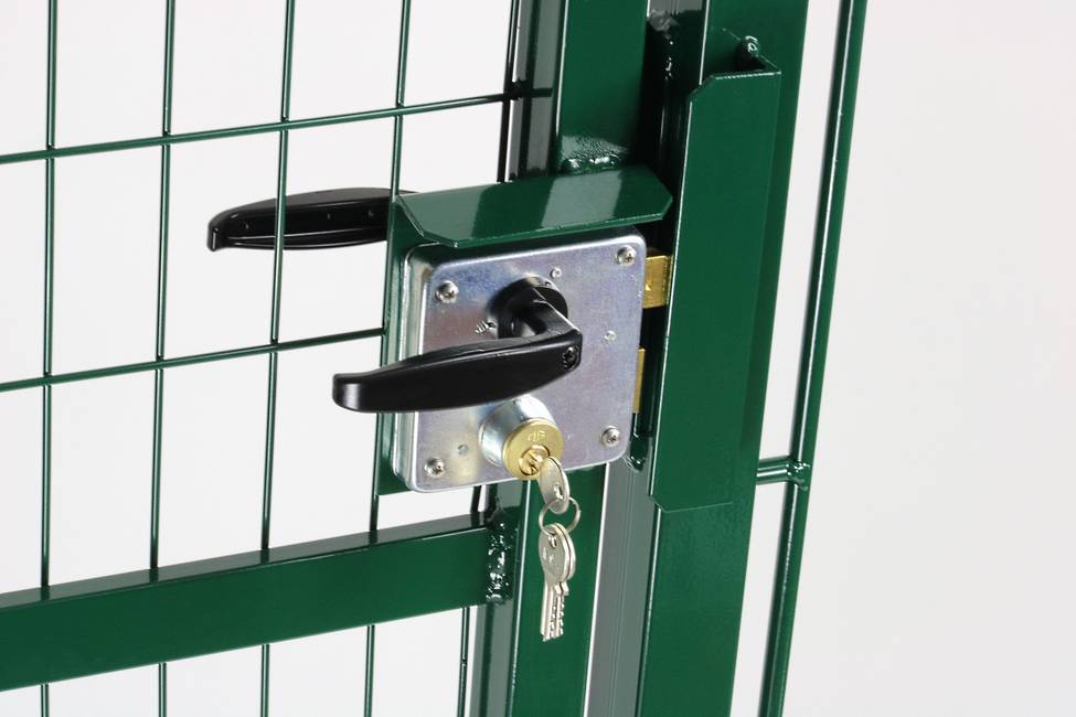 Pedestrian Base grey gate Complete and affordable