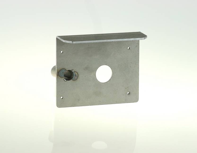 Plaque de fixation Cisa gauche Pour serrure Cisa gauche poussant