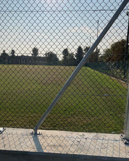 Platine pour jambe de force Sport Pour poser sur muret les jambes de force ronde