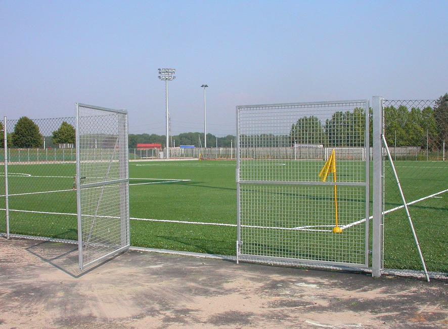 Portail Standard galvanisé 2 battants Le portail pour infrastructures sportives