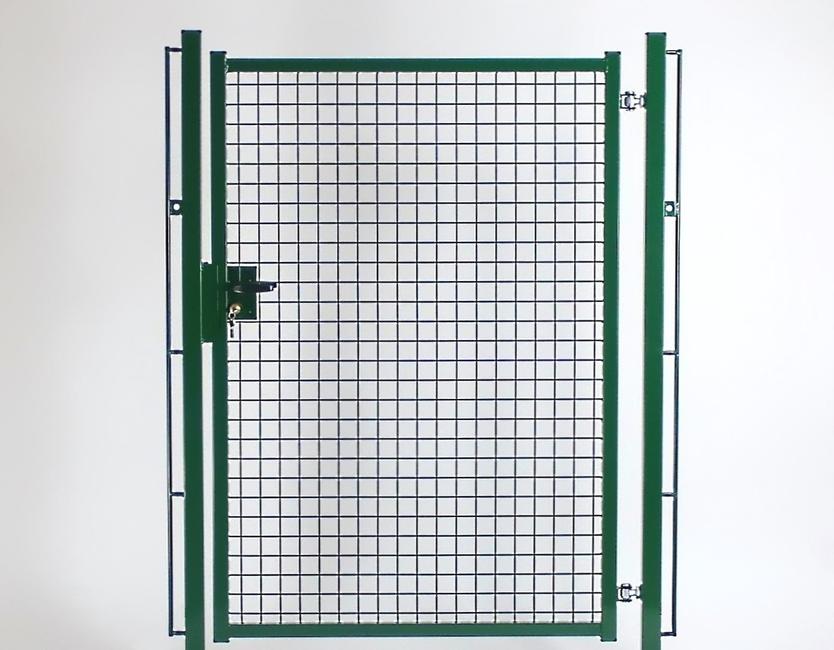 Portail standard vert 1 battant Le portail robuste