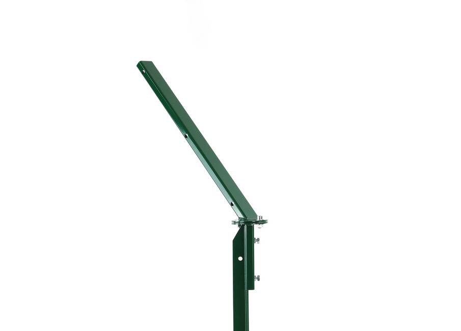 Prolunga ad angolo verde per pali a T 35 Prolunga antiscavalcamento a 45° regolabile