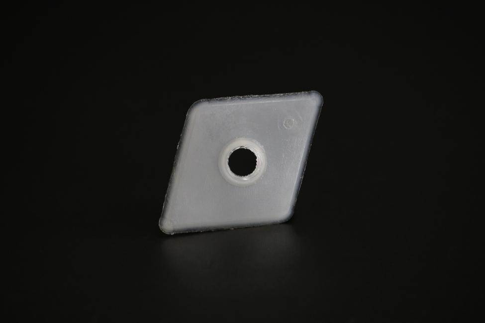 PVC gasket threaded rod Fastening on coverings