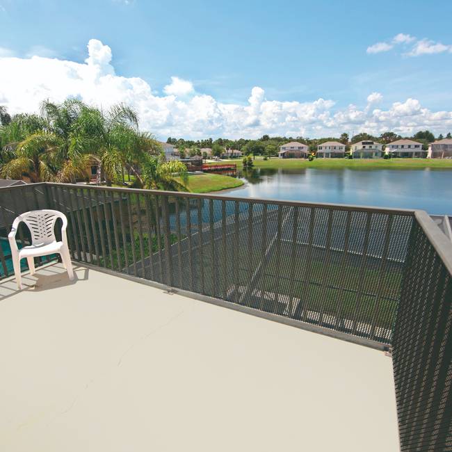 Quadra 10 anthracite Multipurpose square mesh net