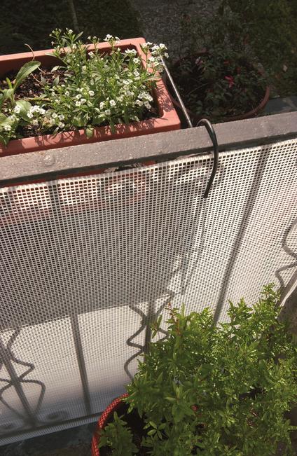 Quadra 5 white Balcony protection