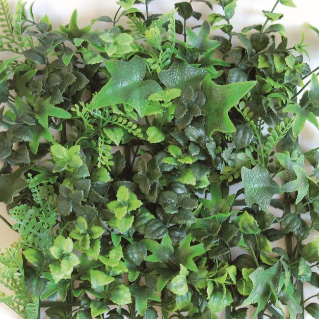 Divy 3D Panel Saltus Undergrowth synthetic hedge in interlocking modules